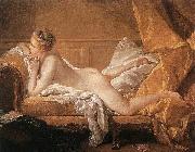 Francois Boucher Girl Reclining oil painting on canvas